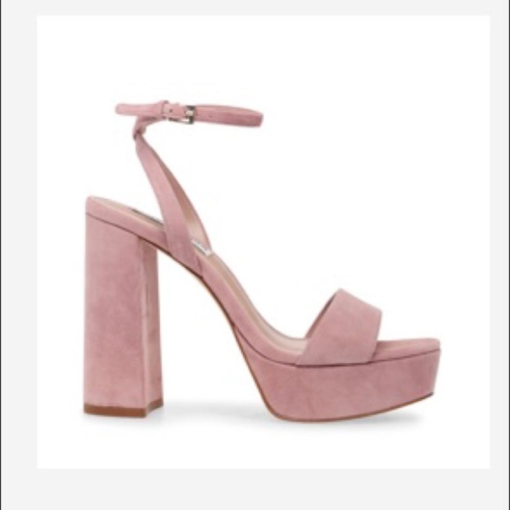 Steve Madden Lessa Blush Suede